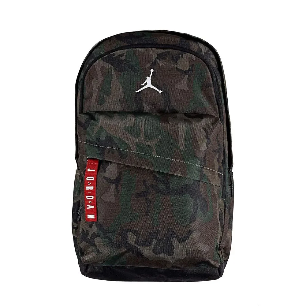 #568. Jordan Camo Jumpman Air Patrol Backpack NWT